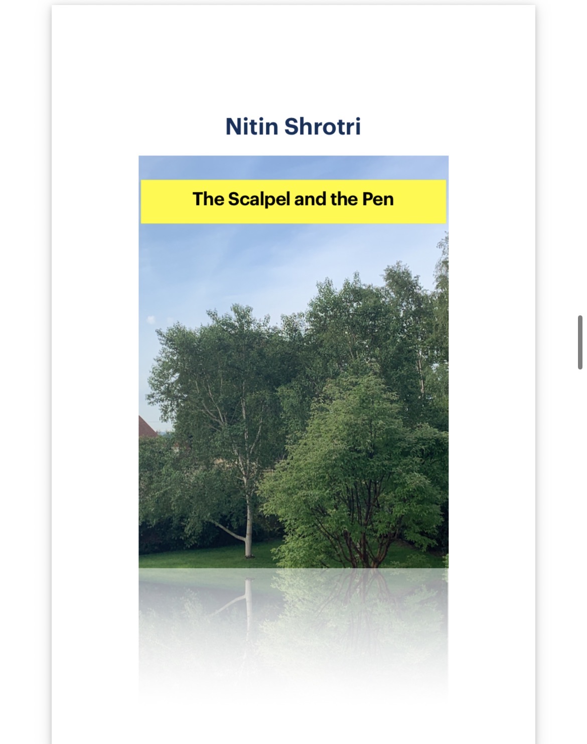 The Scalpel and the Pen and Other Poems